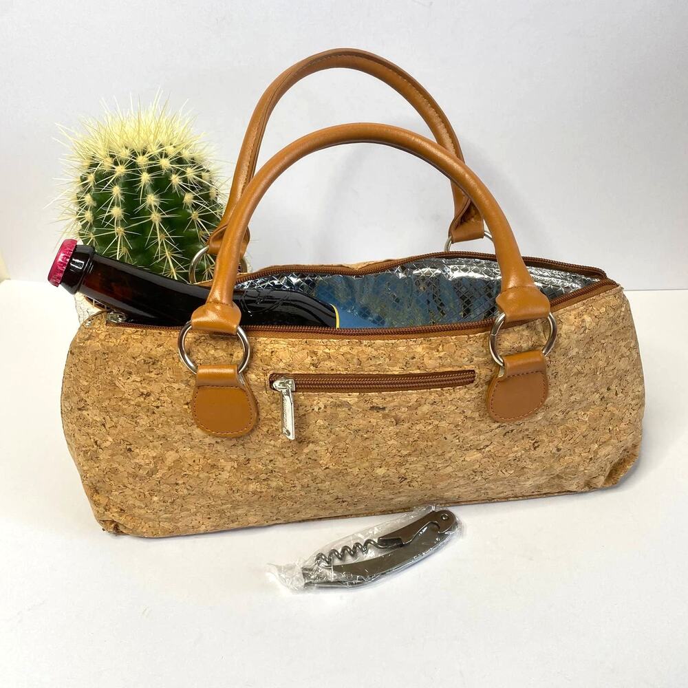 Primeware Cork wine cooler picnic bag
